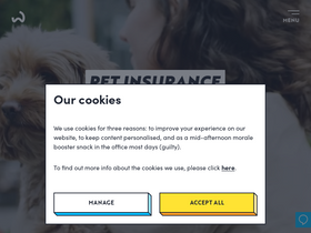 'waggel.co.uk' screenshot