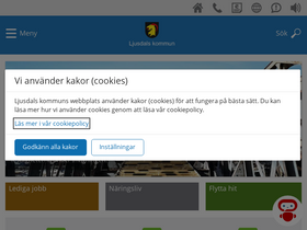 'ljusdal.se' screenshot