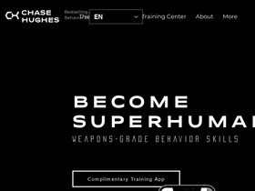 'chasehughes.com' screenshot