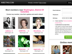 'xmeeting.com' screenshot