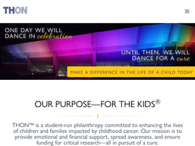 'thon.org' screenshot