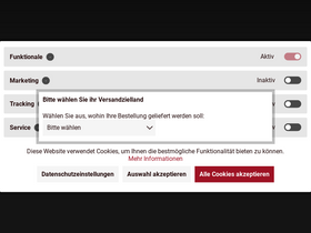 'jansen-versand.de' screenshot