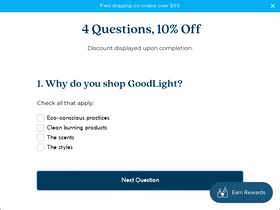 'goodlightcandles.com' screenshot