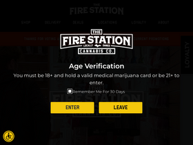 'thefirestation.com' screenshot