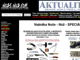 'noze-nuz.com' screenshot