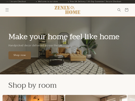 zenlyhome.com homepage screenshot