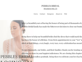 pebblesbridal.com
