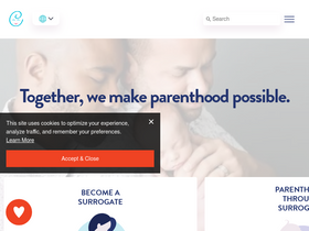 'circlesurrogacy.com' screenshot