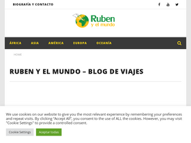 'rubenyelmundo.com' screenshot