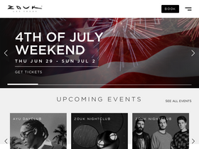 'zoukgrouplv.com' screenshot