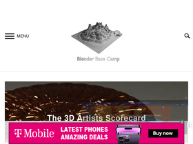 'blenderbasecamp.com' screenshot