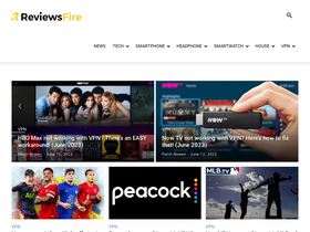 'reviewsfire.com' screenshot