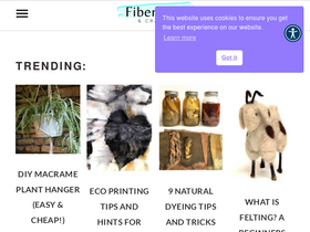 'fiberartsy.com' screenshot