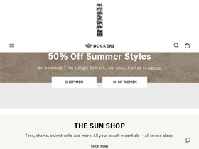 'dockers.com' screenshot