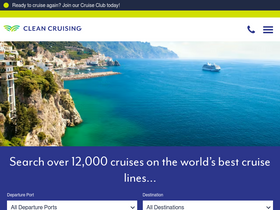 'cleancruising.com.au' screenshot