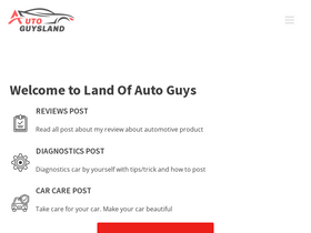 'autoguysland.com' screenshot