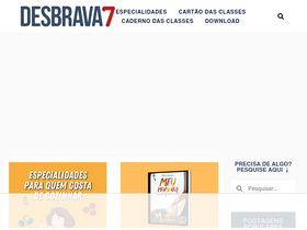 'desbrava7.com' screenshot