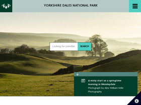 'yorkshiredales.org.uk' screenshot