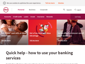 'absa.co.za' screenshot