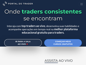 'portaldotrader.com.br' screenshot