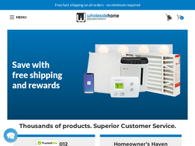 'wholesalehome.com' screenshot