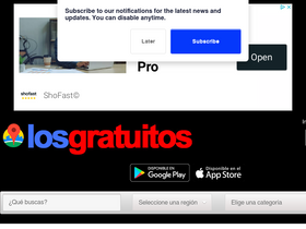 'losgratuitos.com' screenshot