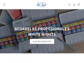 whitenights.com.mx homepage screenshot