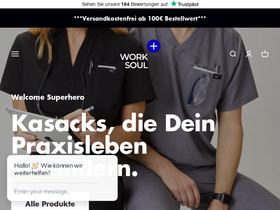 Worksoul homepage screenshot
