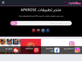 'apkrose.com' screenshot