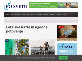 'posvetu.si' screenshot