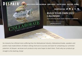 'despair.com' screenshot