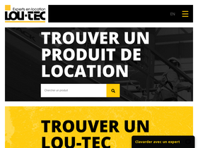 'loutec.com' screenshot