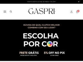 gaspri.com.br homepage screenshot