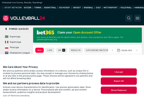 'volleyball24.com' screenshot