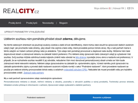 'realcity.cz' screenshot