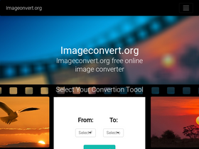'imageconvert.org' screenshot