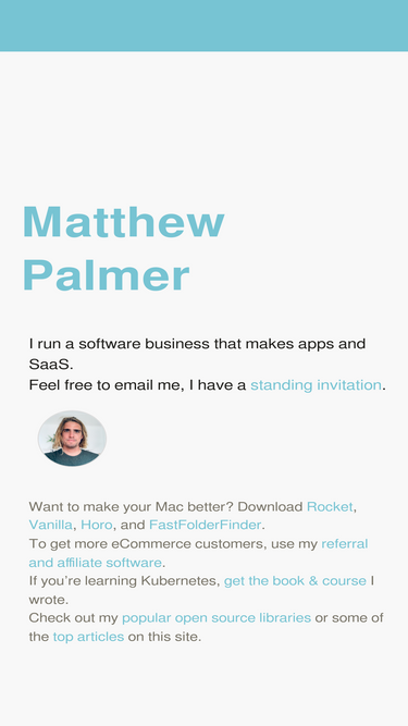 matthewpalmer.net