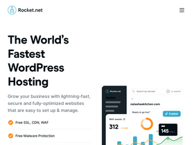 'rocket.net' screenshot