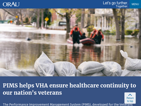 'orau.org' screenshot