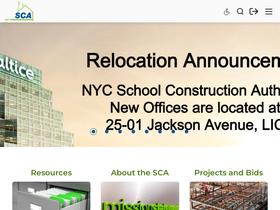 'nycsca.org' screenshot