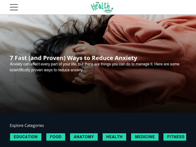 'thehealthboard.com' screenshot