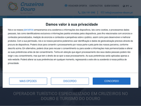 'cruzeiros-douro.pt' screenshot