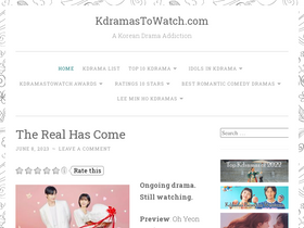 'kdramastowatch.com' screenshot