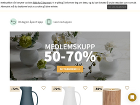 'tilbords.no' screenshot