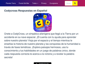 'solucioncodycross.com' screenshot