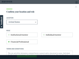 'nuveen.com' screenshot