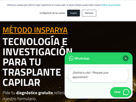 'insparya.es' screenshot