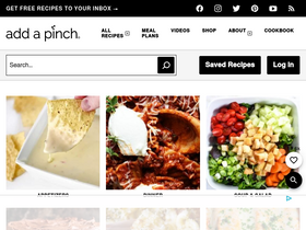'addapinch.com' screenshot