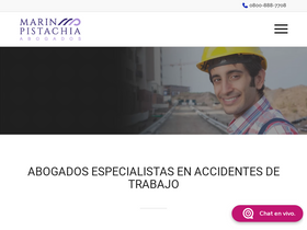 'marinpistachia.com' screenshot