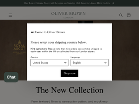 'oliverbrown.org.uk' screenshot